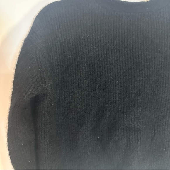 Quince 100% Cashmere Black Button Front Cardigan Sweater S - Picture 13 of 16